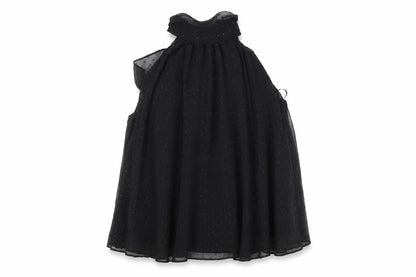 Womens UK Size 2 MNG Black Basic Blouse