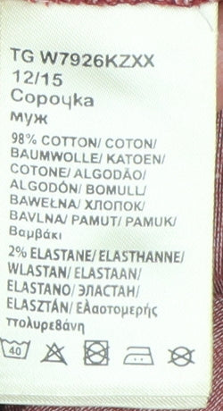 Wrangler Men's Red Polo Shirt L - Casual Short Sleeve