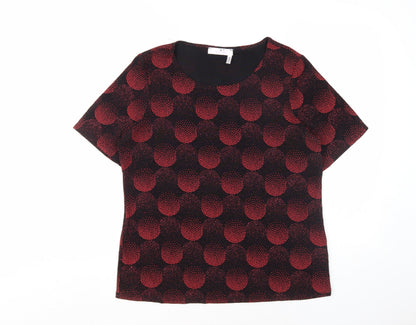 Womens UK Size 14 Julipa Multicoloured Basic T-Shirt