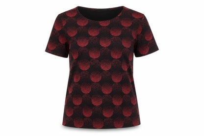 Womens UK Size 14 Julipa Multicoloured Basic T-Shirt