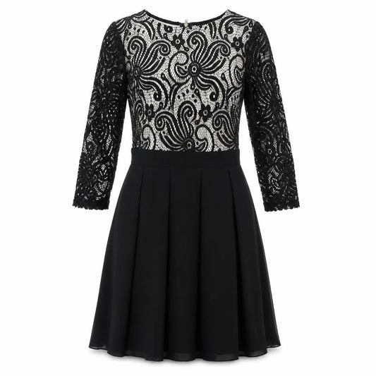 Izabel London Women's Black A-Line Party Dress Size 10