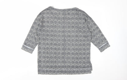 Womens UK Size 12 NEXT Grey Jersey T-Shirt