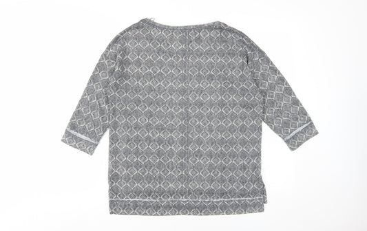 Womens UK Size 12 NEXT Grey Jersey T-Shirt