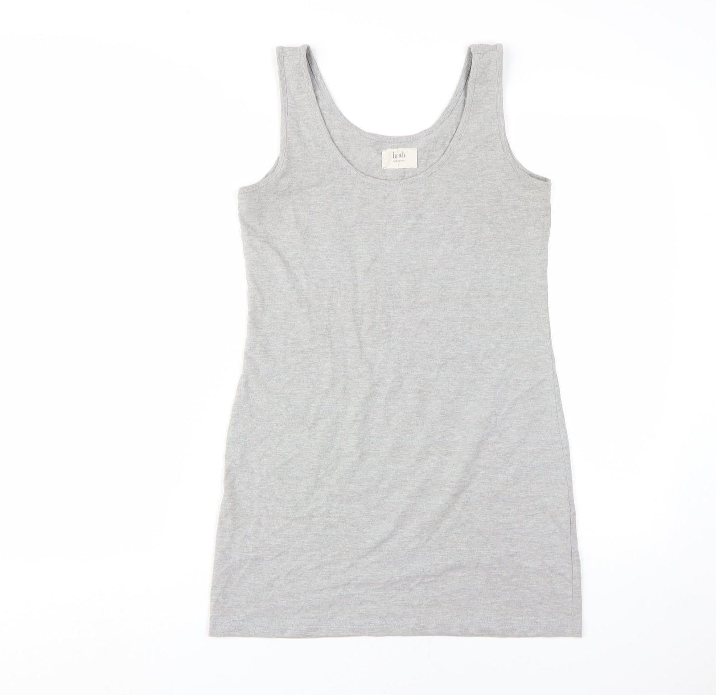 Hush Women's Grey Tank Dress, Size S, Casual Wear