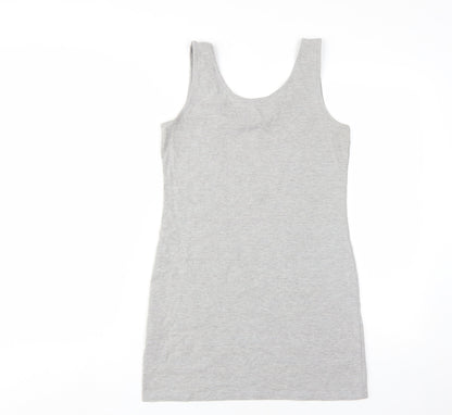 Hush Women's Grey Tank Dress, Size S, Casual Wear