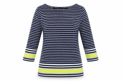 Womens UK Size 12 M&Co Blue Basic T-Shirt