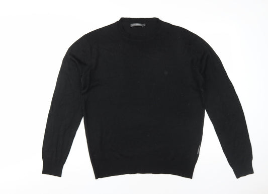 French Connection Men's Black Pullover Jumper M