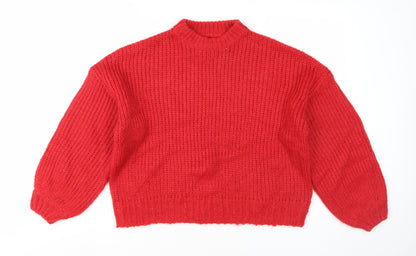 Womens UK Size S Urban Outfitters Red Pullover Jumper