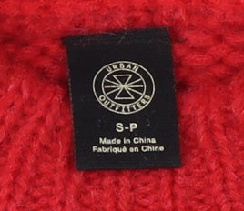 Womens UK Size S Urban Outfitters Red Pullover Jumper