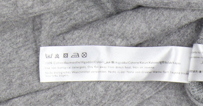 Jack Wills Women's Grey T-Shirt, Size 6, Basic