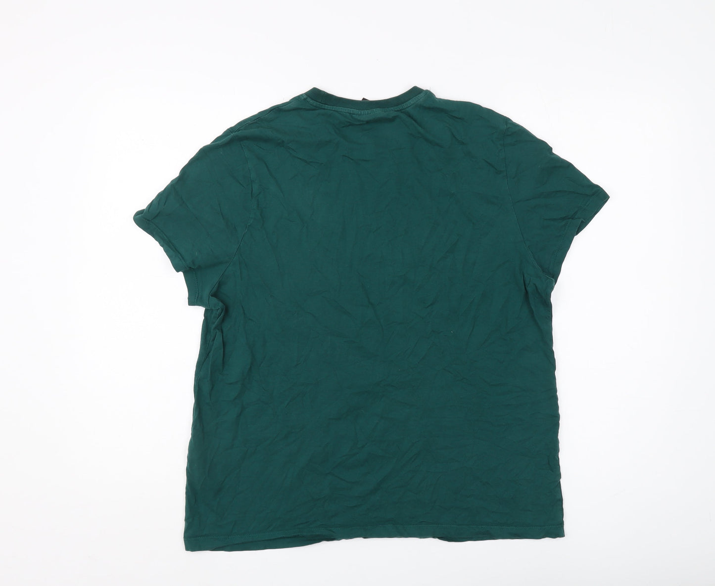 Mens UK Size S Disney Green  T-Shirt