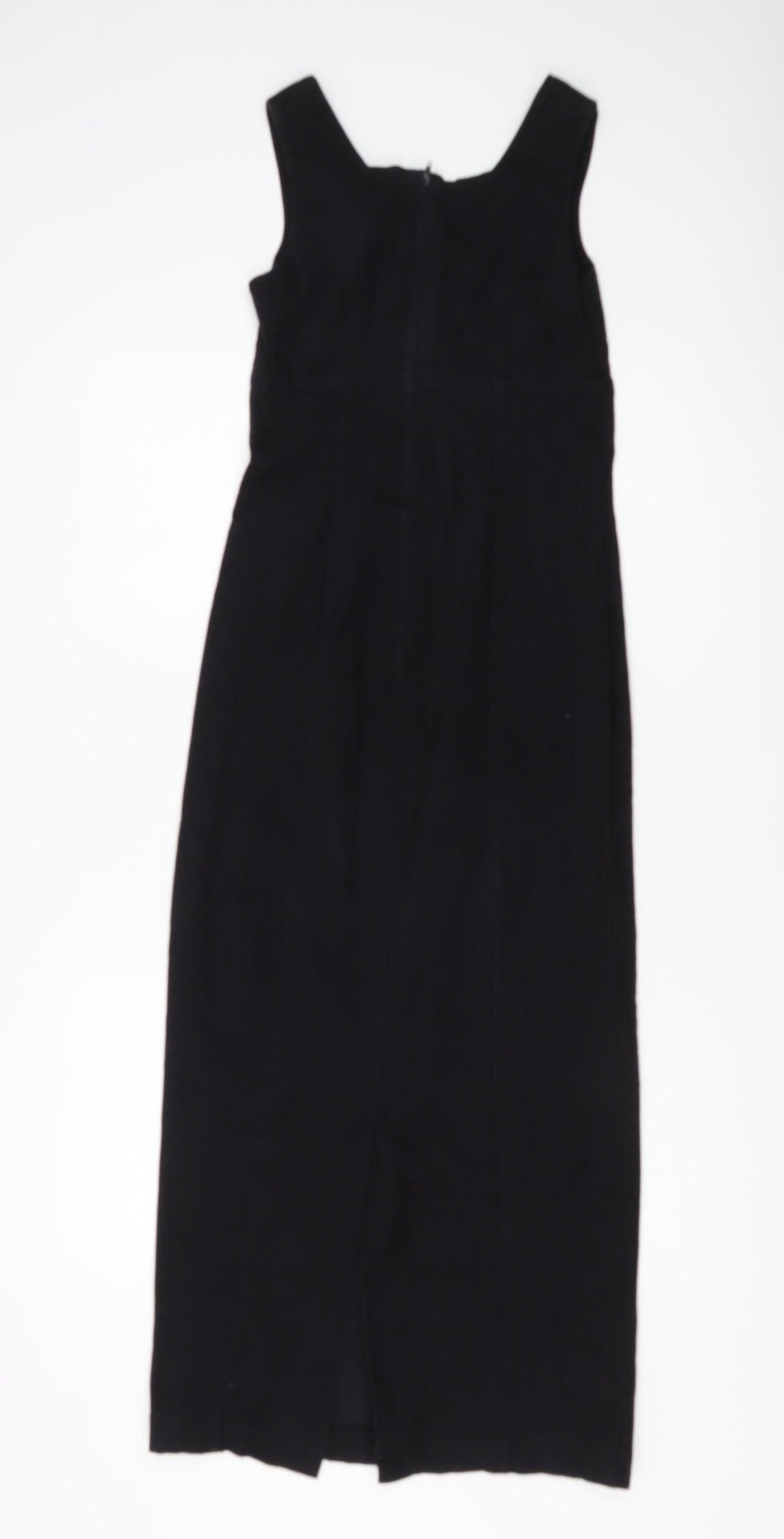 Boules Women's Black Midi Sheath Dress - Size 8