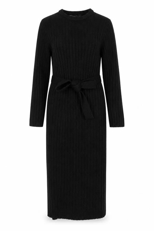 Brave Soul Women's Black Midi Bodycon Dress Size 10