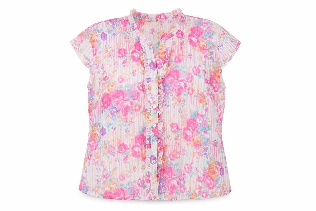 Bella Moda Women’s Multicoloured Floral Blouse UK 16