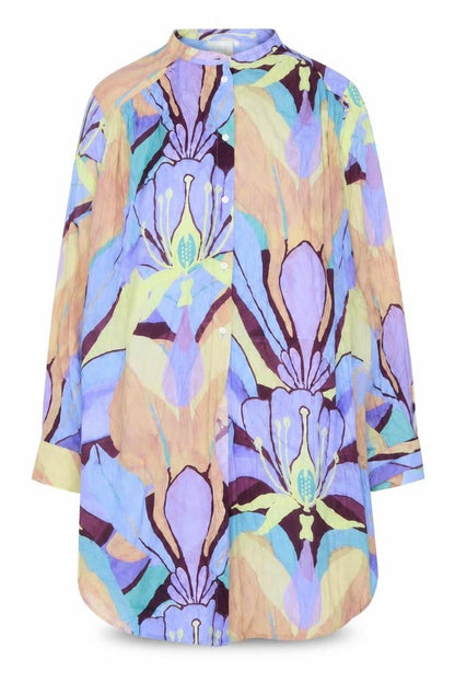 Womens UK Size S Weekday Multicoloured Basic Button-Up