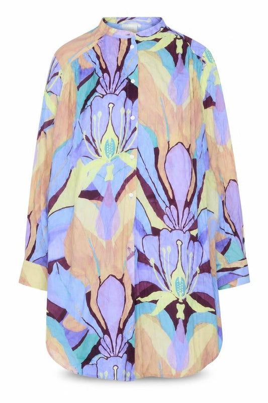 Womens UK Size S Weekday Multicoloured Basic Button-Up
