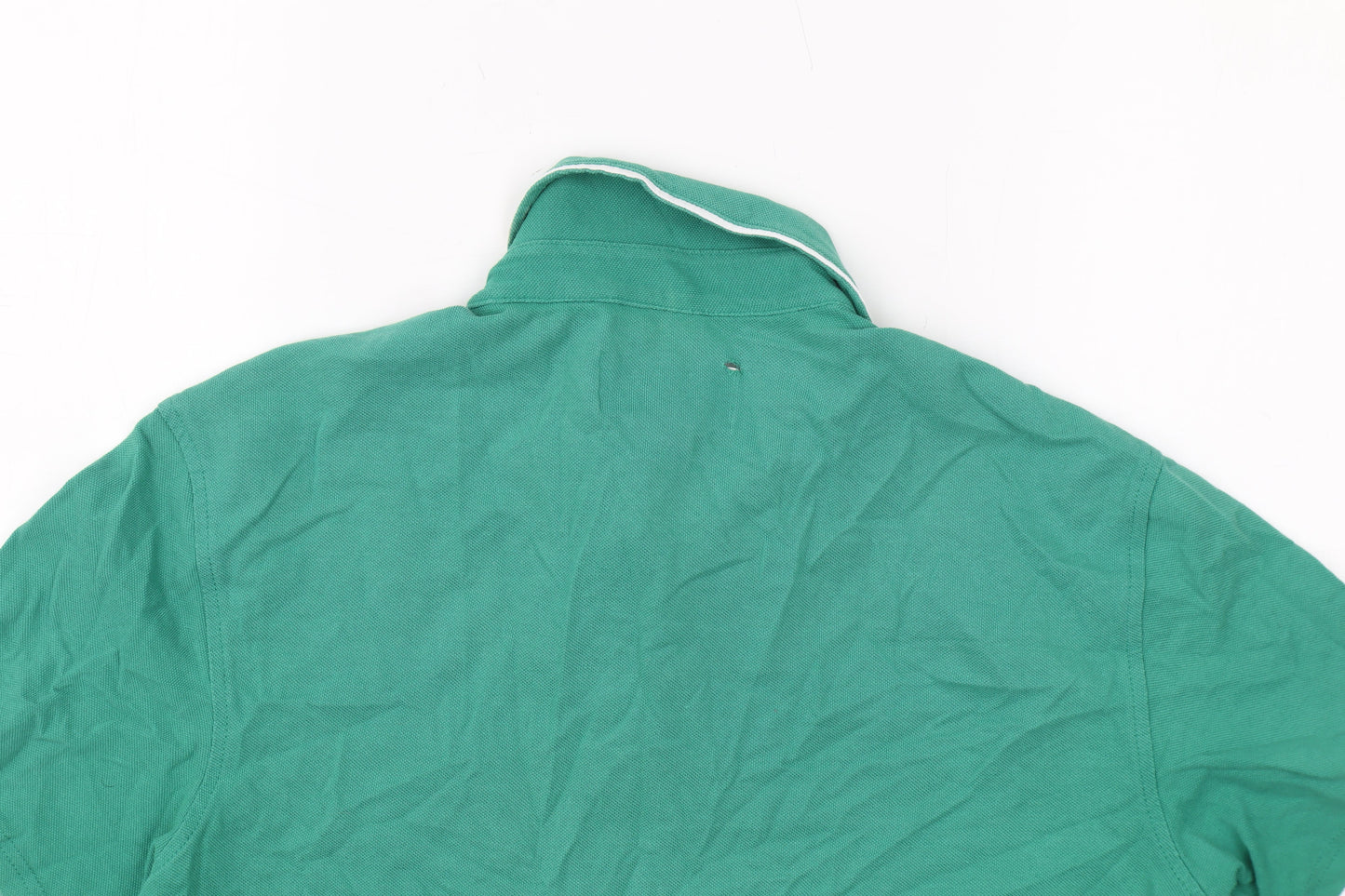 Original Penguin Men's Green Polo Shirt - Size S