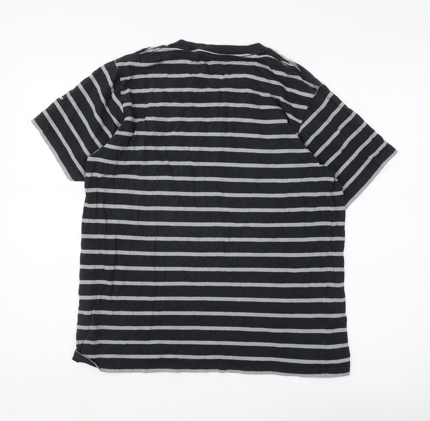 UT Men's Black Star Wars Striped T-Shirt M