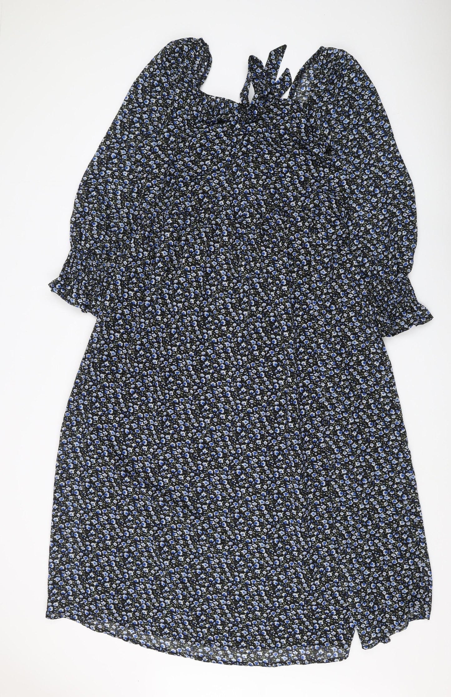 Violet Romance Women's Floral A-Line Dress Size 14