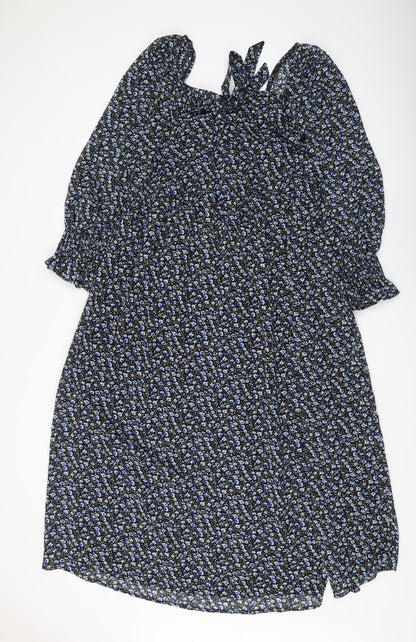Violet Romance Women's Floral A-Line Dress Size 14