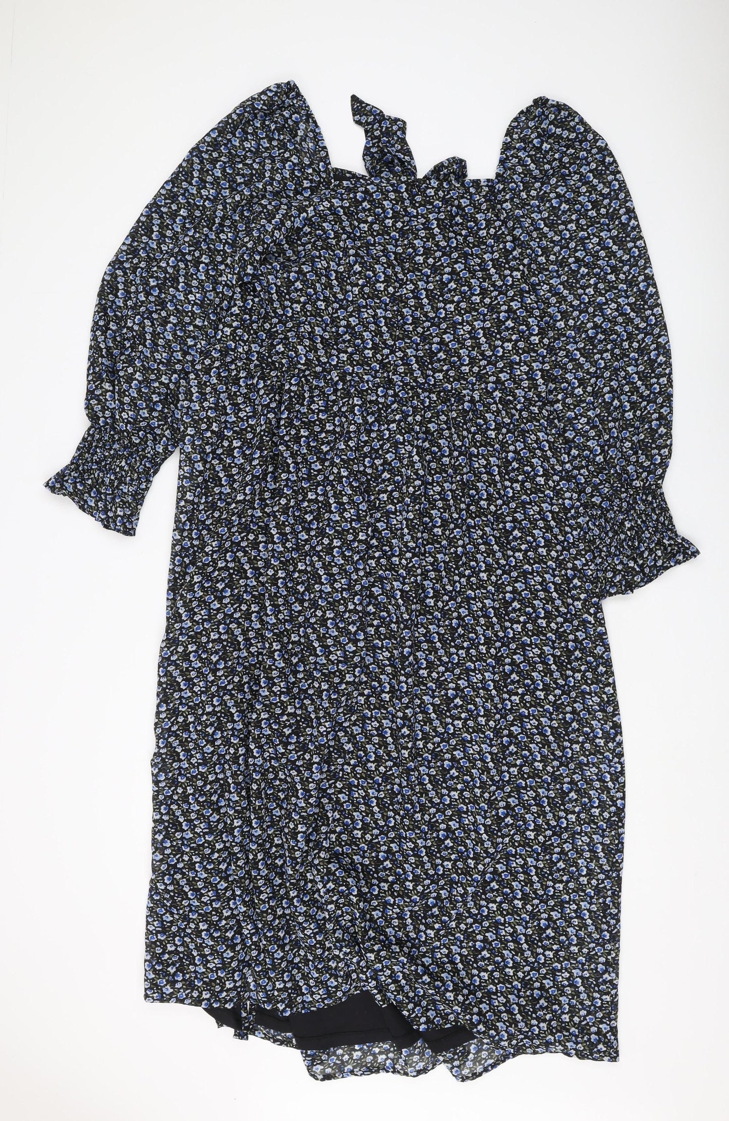 Violet Romance Women's Floral A-Line Dress Size 14