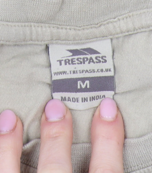 Trespass Men's Beige Medium Cotton T-Shirt