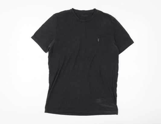 Mens UK Size M AllSaints Black  T-Shirt