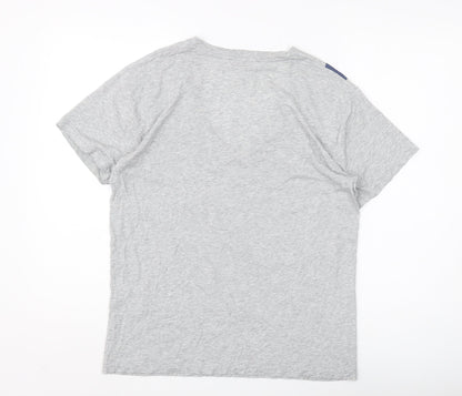 Paul & Joe Women's Grey Graphic T-Shirt, M, Casual Style