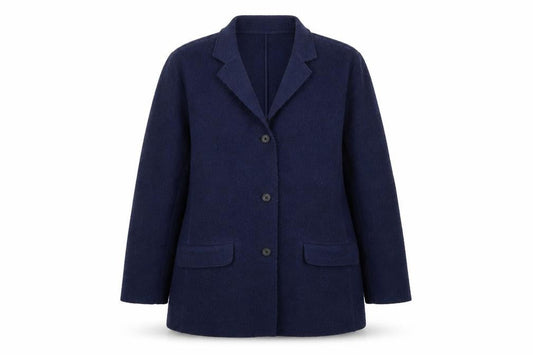 Womens UK Size 12 Lands' End Regular Blue Blazer