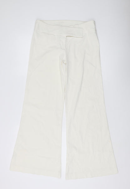 Womens UK Size 12 Stark   Ivory Trousers