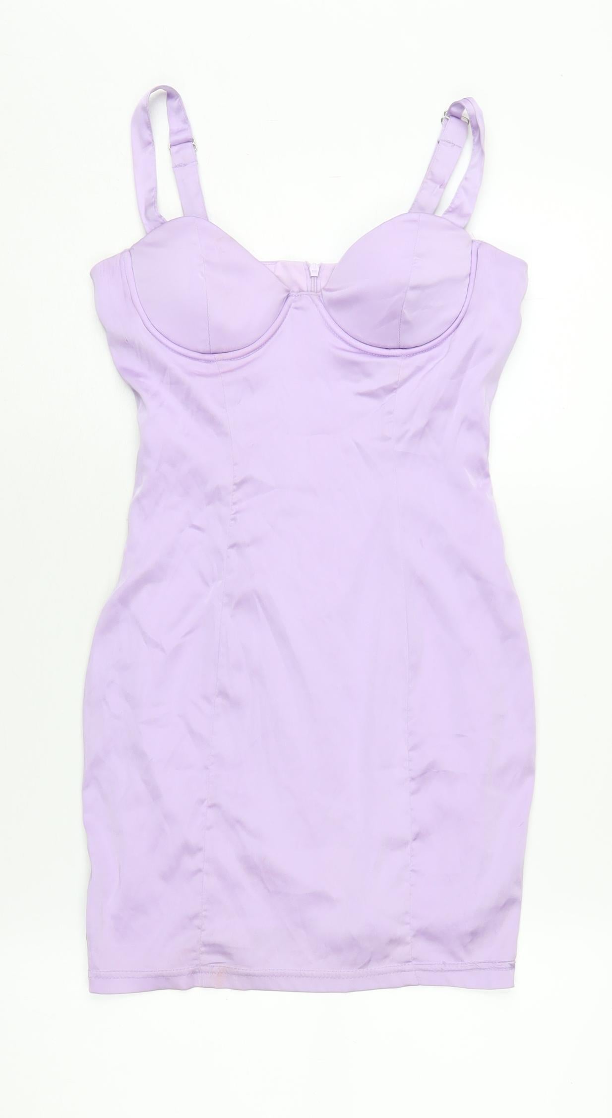 Love & Other Things Women's Purple Bodycon Dress, Size S