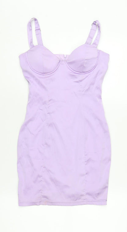 Love & Other Things Women's Purple Bodycon Dress, Size S