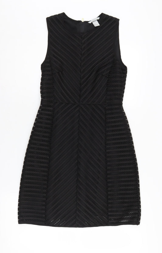 H&M Women’s Black A-Line Dress Size 8 Party Perfect