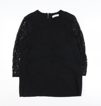 Womens UK Size 14 Marks and Spencer Black Pullover Jumper