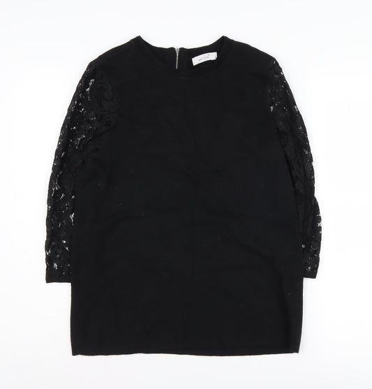 Womens UK Size 14 Marks and Spencer Black Pullover Jumper