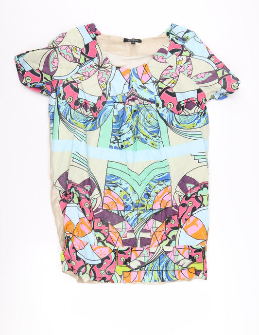 Aftershock London Women's Geometric Multicoloured Dress M