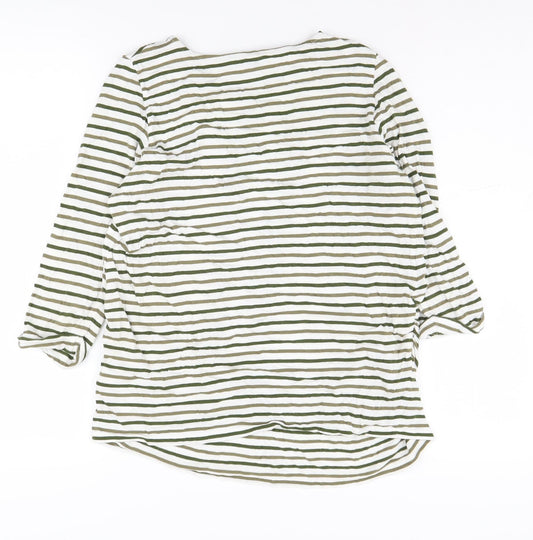 Maternity UK Size 12 New Look White Basic T-Shirt