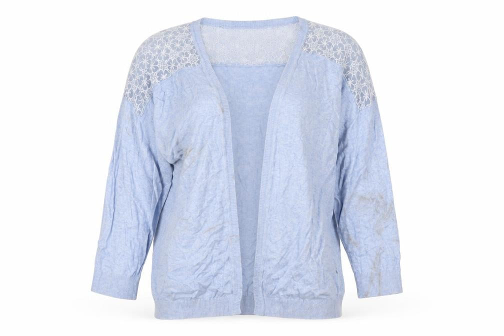 Womens UK Size L Dorothy Perkins Blue Cardigan Jumper