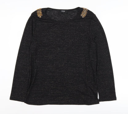Womens UK Size L Klass Black Pullover Jumper
