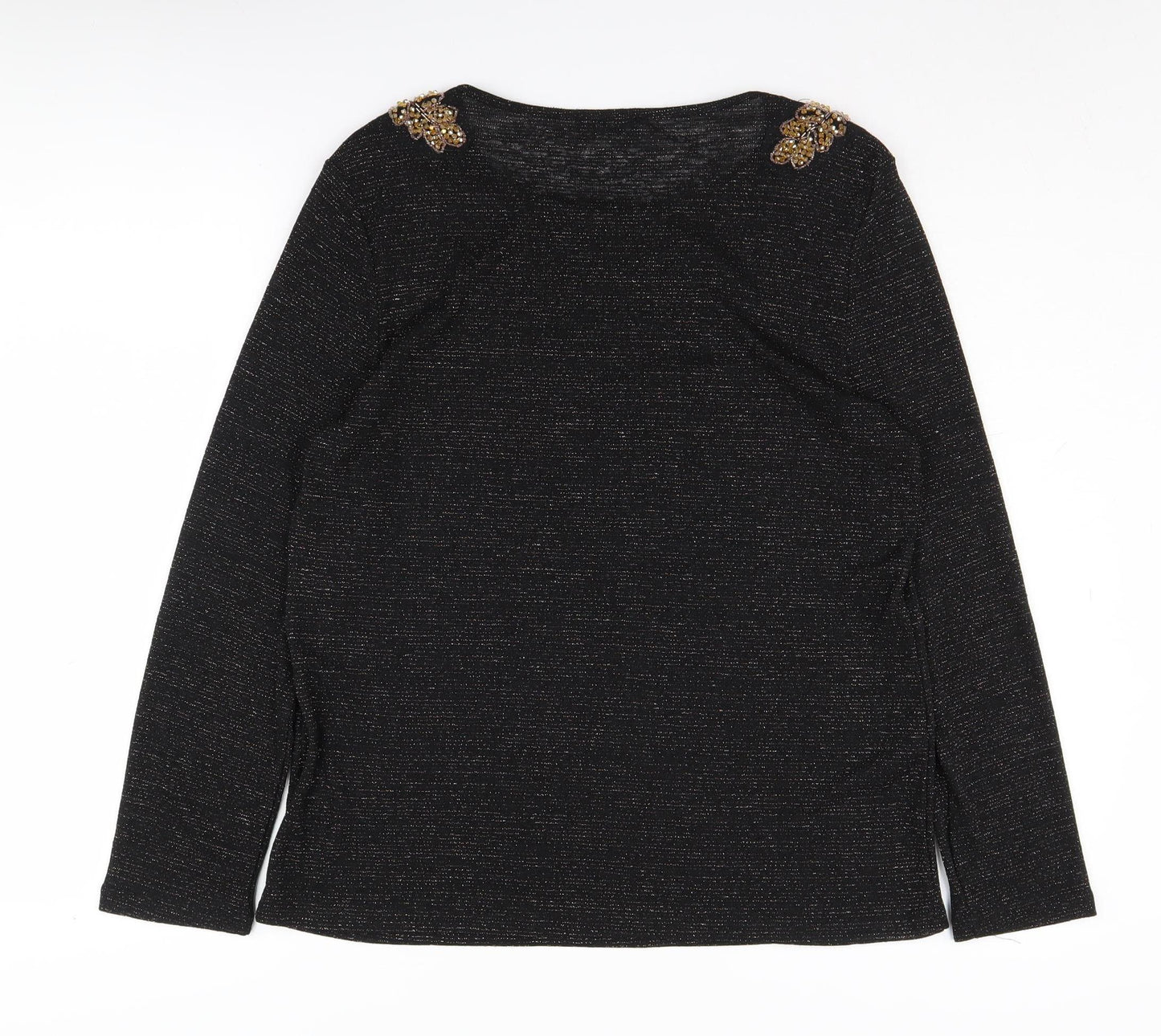 Womens UK Size L Klass Black Pullover Jumper