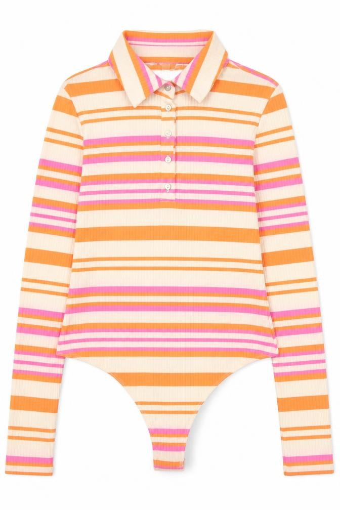 Womens UK Size 10 H&M One-Piece Multicoloured Bodysuit
