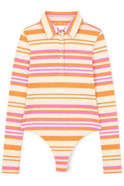 Womens UK Size 10 H&M One-Piece Multicoloured Bodysuit