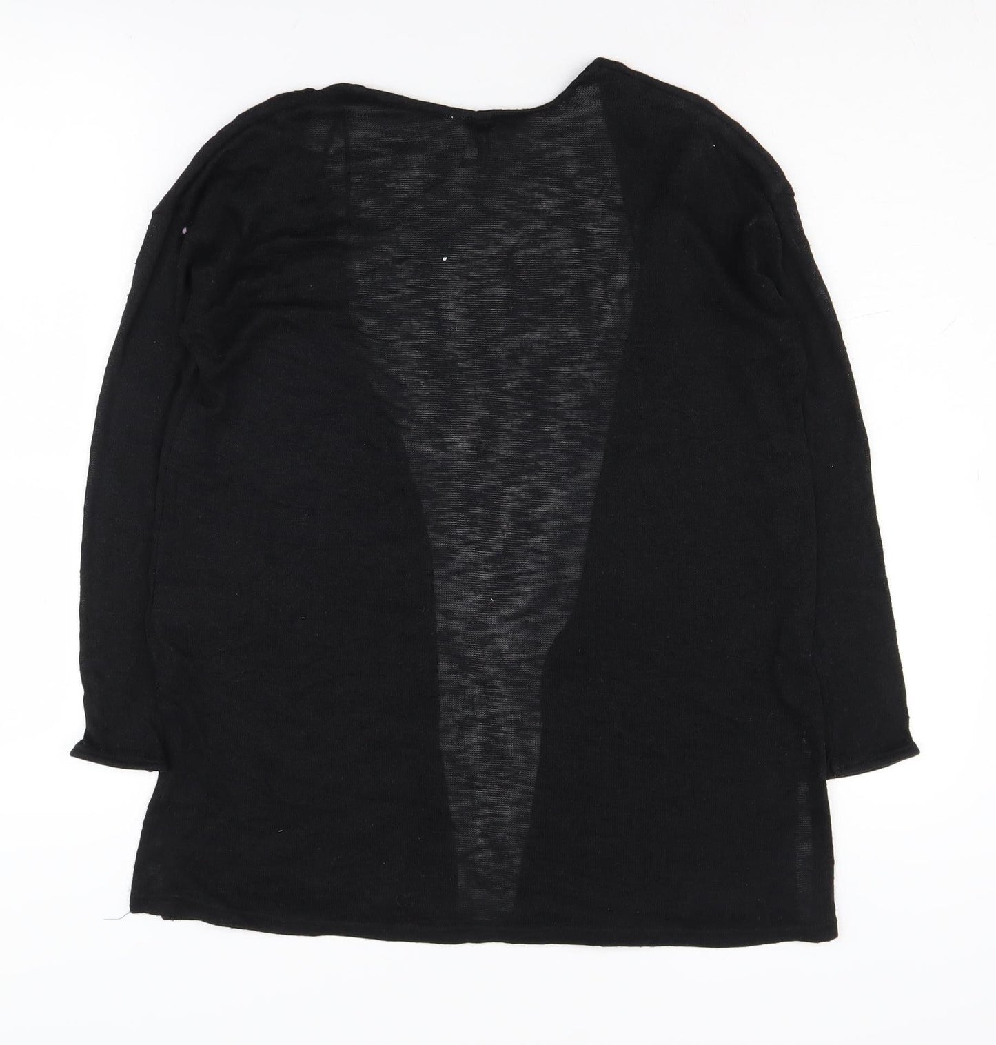 Womens UK Size XS H&M Black Cardigan Jumper