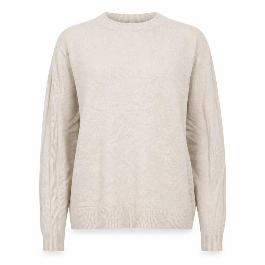 Womens UK Size 8 Warehouse Beige Pullover Jumper