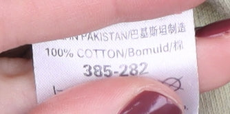 Next Men's Multicoloured Striped Polo Shirt XL