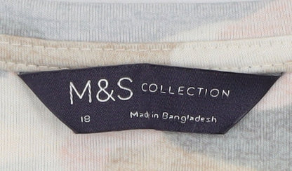 Marks and Spencer Women's Multicoloured Camouflage Tank