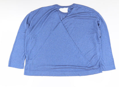 Womens UK Size XL Marks and Spencer Blue Pullover Jumper
