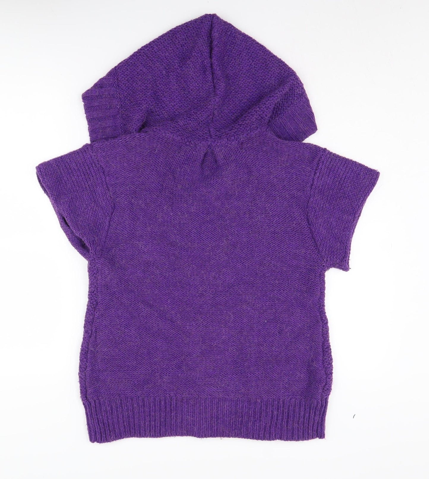 River Island Women's Purple Hooded Cape Size 14