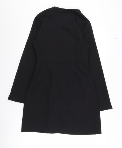 New Look Women's Black A-Line Dress Size 10