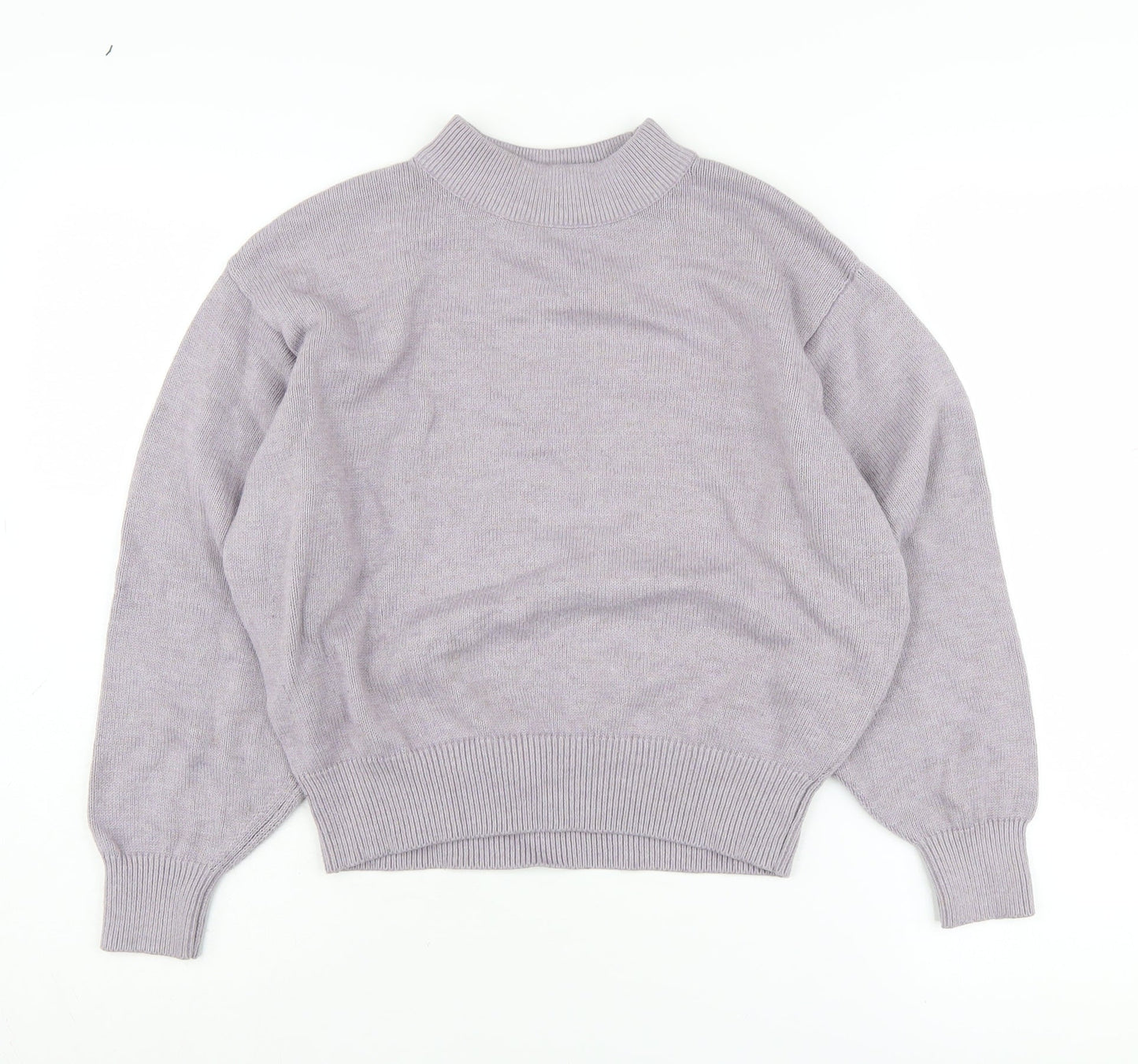 Womens UK Size XS H&M Purple Pullover Jumper